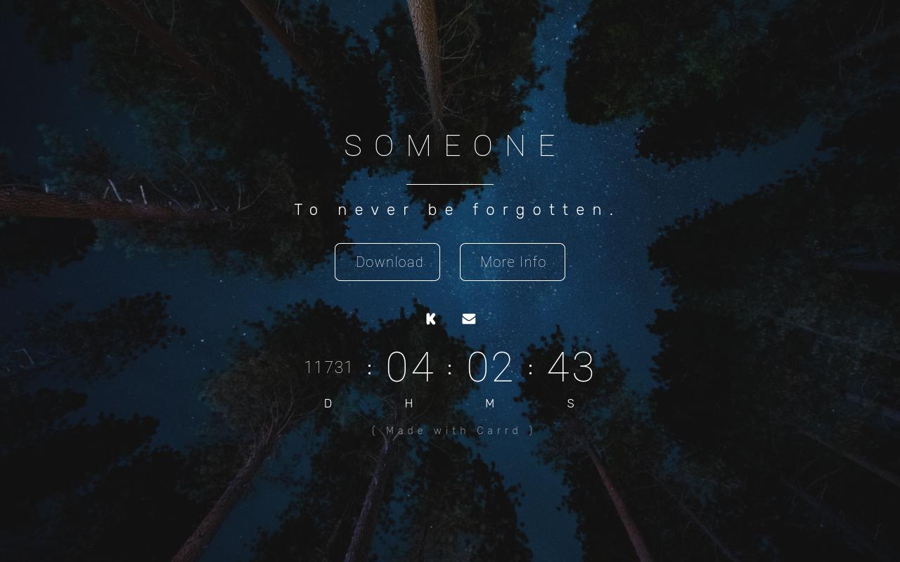 Carrd profile picture for @someone